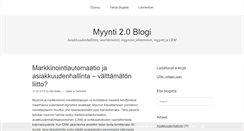 Desktop Screenshot of myynti20.fi